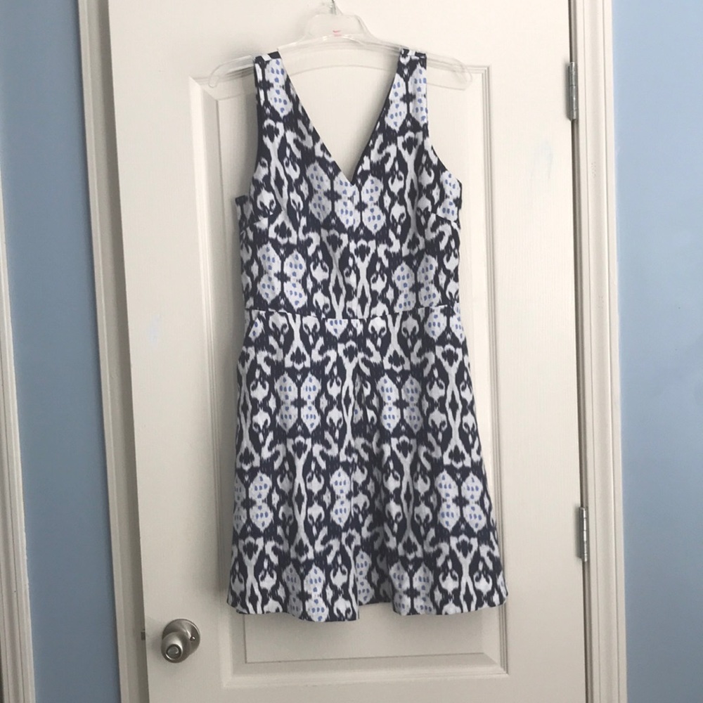 100% Linen Printed Dress